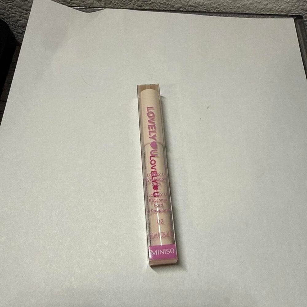 Miniso Lovely U Creamy Eyeshadow Stick Crayon Shade 02 NWT New Set of 5